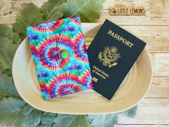 Classic Tie-Dye Passport Cover