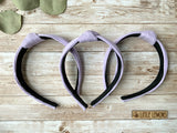 Lavender Knotted Headband