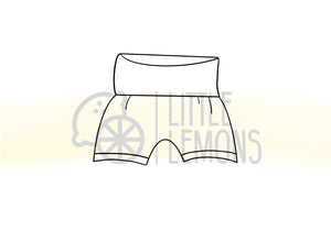 Custom Harem Shorties 3m-4T