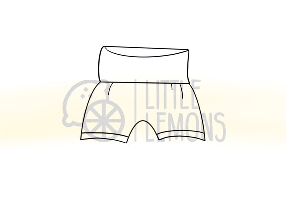 Custom Harem Shorties 3m-4T