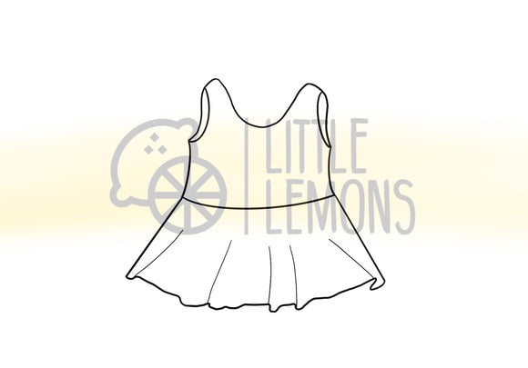 Custom Peplum Top 3m-4T