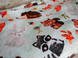 Forest Animals Lap Blanket