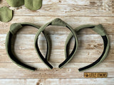 Olive Knotted Headband