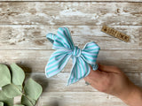 Hand Tied Bow & Headband