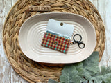Autumn Plaid 3-Pocket Wallet