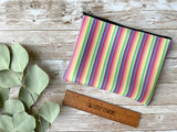 Muted Stripes Pouch
