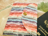 Muted Stripes Passport Cover