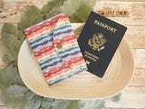 Muted Stripes Passport Cover