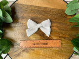Hand Tied Rib Knit Bow