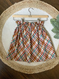Fall Paper Bag Skirt 6/7Y