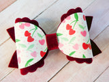 Cherry on Top Bow