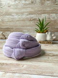 Lavender Knotted Headband