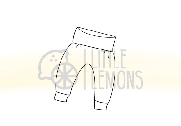 Custom Harem Pants 3m-4T