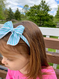 Hand Tied Bow & Headband