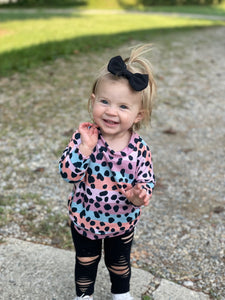 Cheetah Sweater - Up to 4T